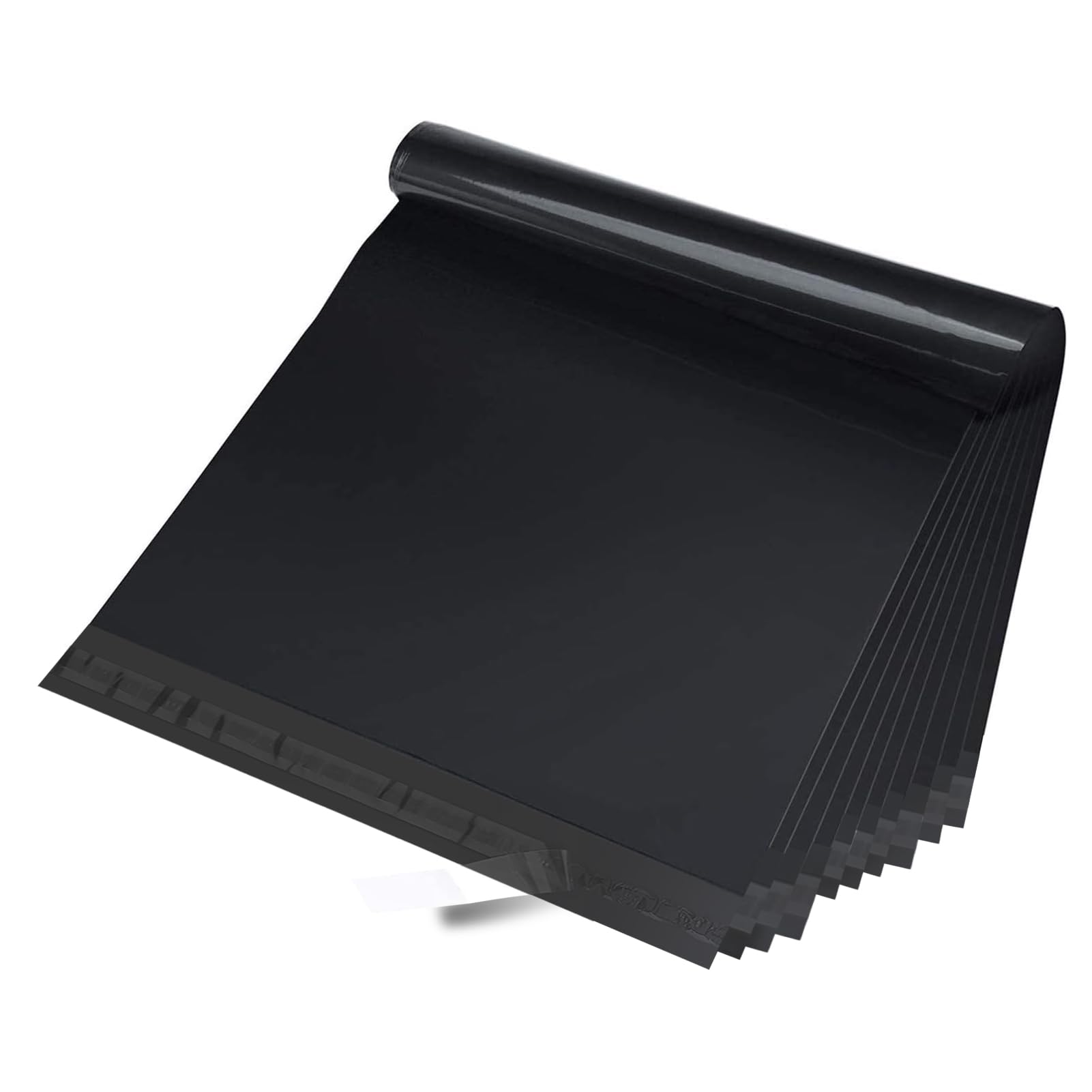 Switory Parcel Bags, Postage Bags for Clothes Self Seal Mailing Bags Assorted Mailers Posting Shipping Post Parcels Package Bags 14.5X19Inch Shipping Bags, 25Pcs - Black (48.5x37cm)