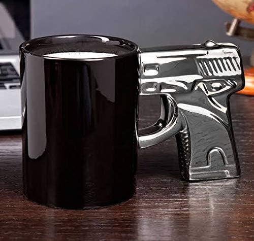 Epique Pistol Gun Mug (Silver Handle)