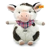 Steiff Stuffed Cow - Soft And Cuddly Plush Animal Toy - 7