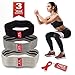 Resistance Bands Booty Bands Hip Bands for Legs and Butt Fabric Exercise Bands Cloth Workout Bands for Women Men Resistance Loops Anti Slip Thick Wide Circle Hips Glute Set of 3