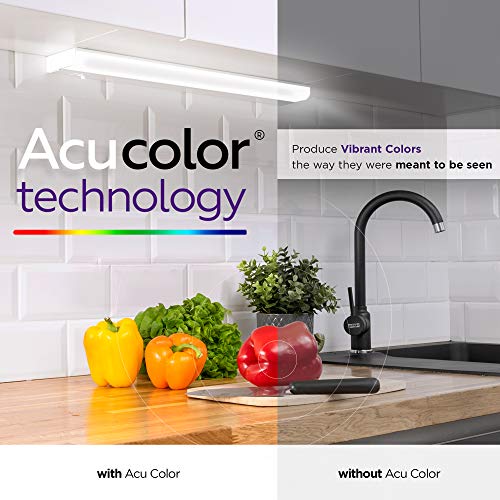 Hardwired LED Under Lighting 8 Watt, Dimmable, CRI>90, 5000K