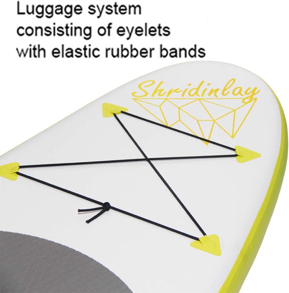 Shridinlay SUP Stand Up Paddle Board 305×71×12cm with Paddle with