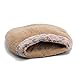 MiLuck Pet Cat Bed Cat Sleeping Bag Soft Warm Windproof Waterproof Pet Bed House for Dog Cat Kitten Indoor Outdoor(S-Brown)