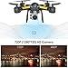 Drone with Camera, VIFLYKOO Q20 FPV RC Drone with 720P HD Camera Live Video Headless Mode 2.4GHz 4 Channel 6 Axis Gyro RTF RC Quadcopter