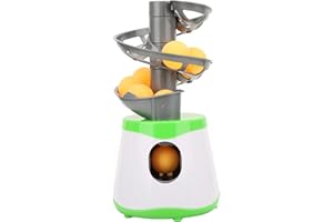Diydeg Table Tennis Trainer, Portable ABS Table Tennis Robot with 10 Balls, Pingpong Ball Automatic Launchers, Tabletennis Se