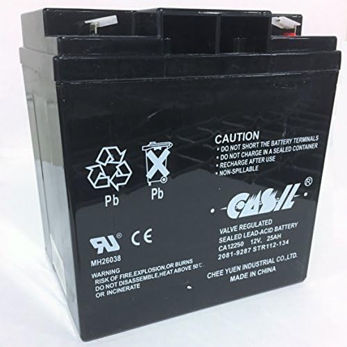 2081-9287 Fire Alarm Control Panel Battery 12V 25.0Ah