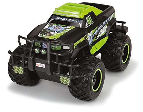 Dickie Toys RC Neon Crusher, Ferngesteuertes Auto für drinnen und draußen, 10 km/h, XL Monster Truck, mit Fernbedienung… – Bild 5