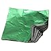 TOOGOO(R) 100pcs Square Sweets Candy Chocolate Lolly Paper Aluminum Foil Wrappers Green