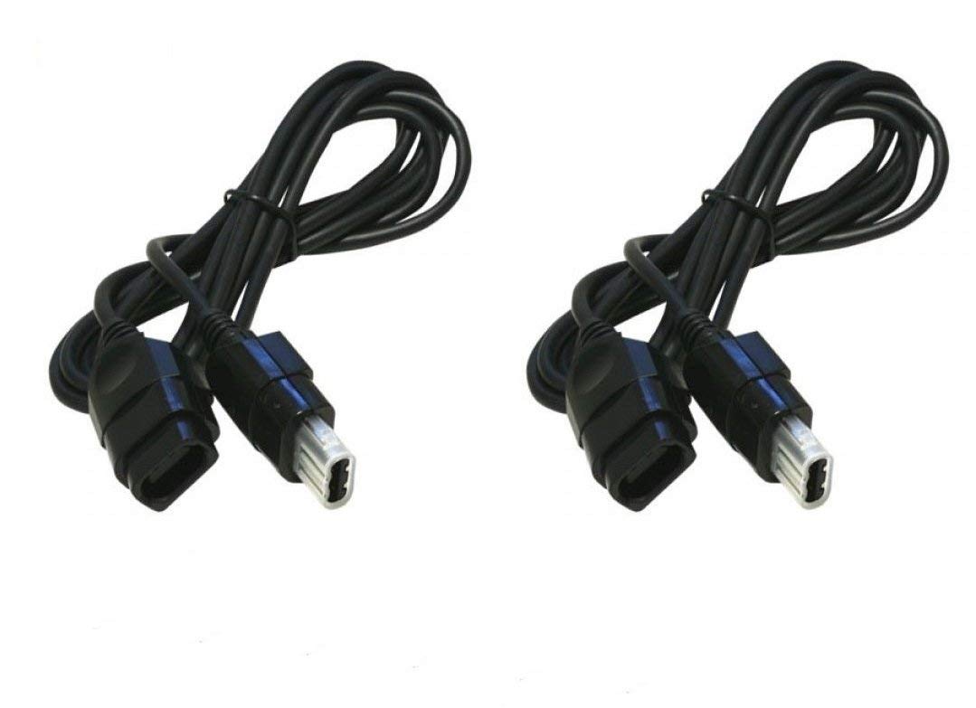 YB-OSANA 2 Packs! Replacement 6ft Extension Cords for Xbox Controller, Set of 2, Black