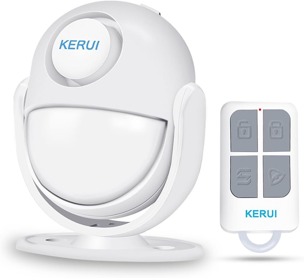 Best home security alarm wireless infrared motion sensor with remote control key
