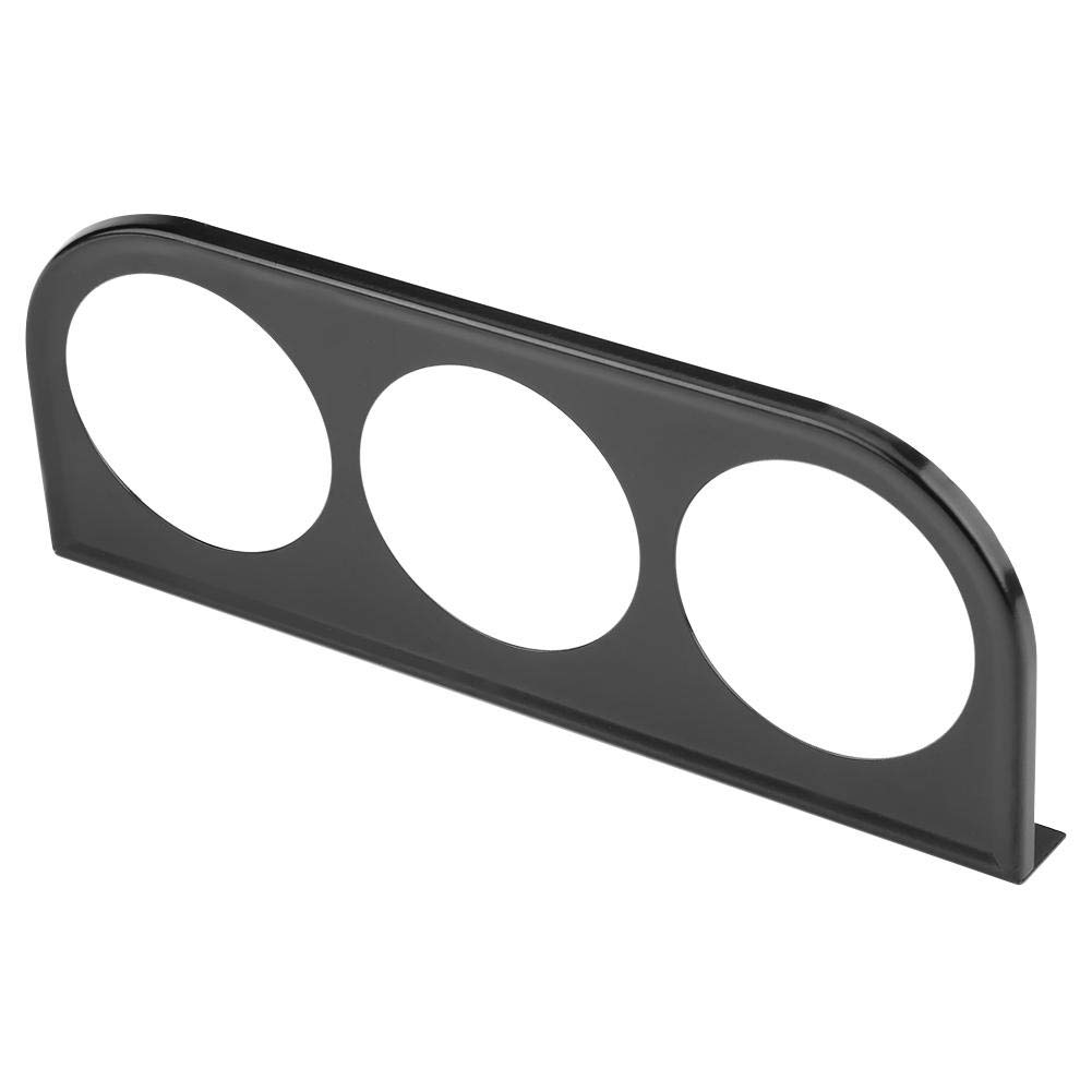 High-Performance 52mm Universal Multi-Hole Gauge Pod Mount Holder Bracket for Car, Truck, Boat & Motorcycle - Black