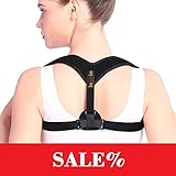 Posture Corrector for Women & Men|Comfortable and Effective Posture Brace Helps to Improve Posture| Spinal Support - Physical Therapy Clavicle Support - Back Posture Support by Leggio