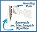 White Do Not Disturb Sign for Home, Hotels, and Offices (Don't Disturb, Welcome Signs)