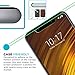 [2 Pack] Aolander Xiaomi Pocophone F1 Screen Protector, Aolander[2.5D Round Edge] [9H Hardness] [High Definition] [Bubble Free] Tempered Glass Screen Protector for Xiaomi Pocophone F1