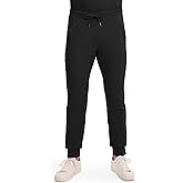 Cherokee Mens Mid Rise Jogger Scrub Pants with Zipper Cargo Pocket 360 Stretch Moisture Wicking PROTX2 Fabric - CK004A