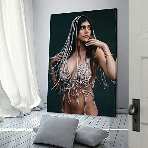 Mia Khalifa Artistic Sexy Poster Painting On Canvas Wall Art Poster Scroll  Picture Print Living Room Walls Decor Home Posters 20x30inch(50x75cm) in  Kenya | Whizz