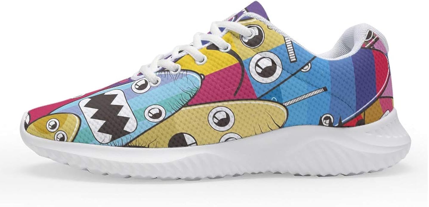 womens colourful trainers