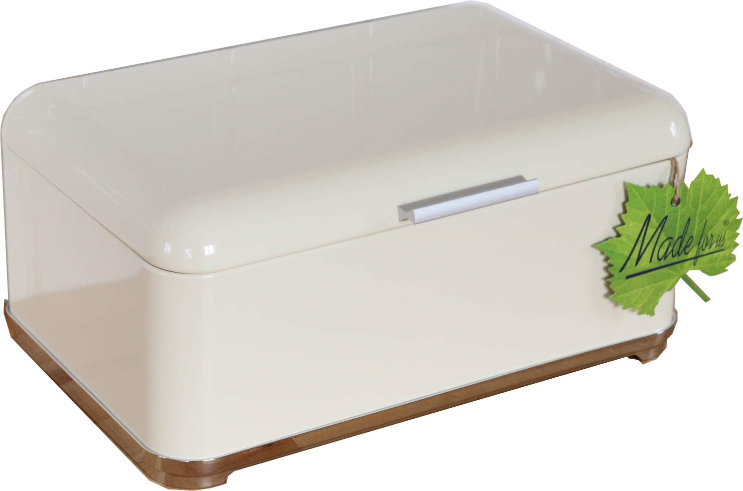 Made for us Retro Brotkasten 50er-Jahre Brotbehälter Küchenklassiker