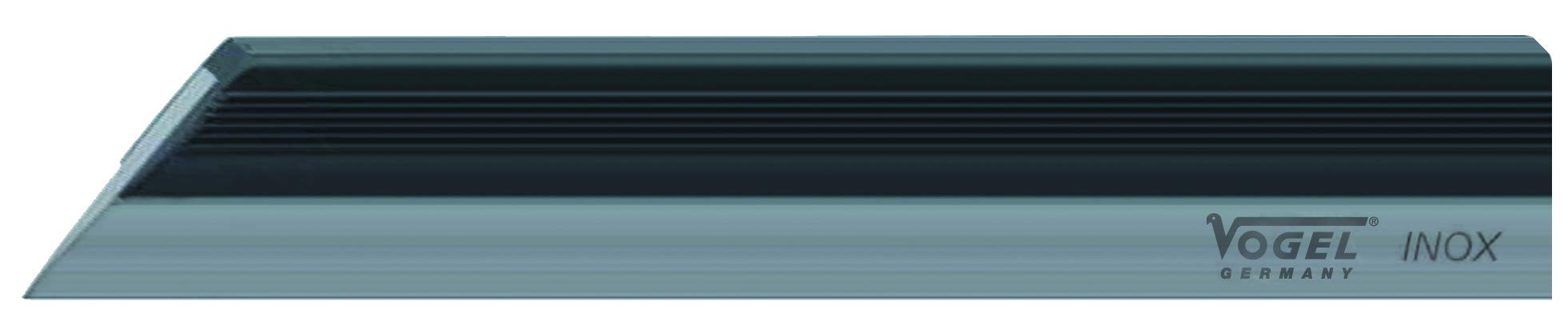 Vogel 310311 Hair Ruler (Length 500 mm, Stainless Steel, with Hand Heat Protection, Light Gap Process, Measuring Device)