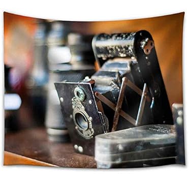Old Vintage Photography Tapestry