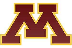 YDIKPO Minnesota Golden Gophers Logo2 CreativeStickers0504 Set of Two (2X) Stickers, Laptop, Ipad, Car, Truck, Size 4 inches on Longer Side