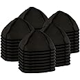 Bulk Rayon Black Kippot for Synagouge Pack of 144 pcs Kippah for Any Jewish Occasion.