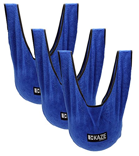 KAZE SPORTS Deluxe Microfiber Bowling See Saw Ball Cleaner Towel (3)