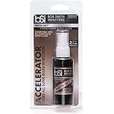 Bob Smith Industries BSI-151H Insta-Set Super Glue Accelerator 2 fl oz - Fast Drying Liquid Activator for Cyanoacrylate Adhesives, Enhance Repair Speed - Strawberry Scent