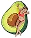 BigMouth Inc Giant Avocado Beach Blanket, Oversized Beach Towel, Ulta-Soft Microfiber Towel, 5 Feet Wide, Washing Machine Friendly