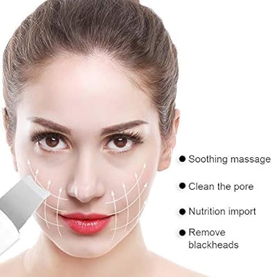 Duevin Purificador de piel ultrasónico Purificador facial ...