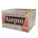 Asepso Gentle formula Soap 80 g. Pack 3
