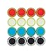 Thumb Stick Grips Caps Cover Replacement for PS4 PS3 PS2 Xbox One/360 /Game Controller/ Silicone Analog Controller Joystick/ 8 Pairs/16 Pcs