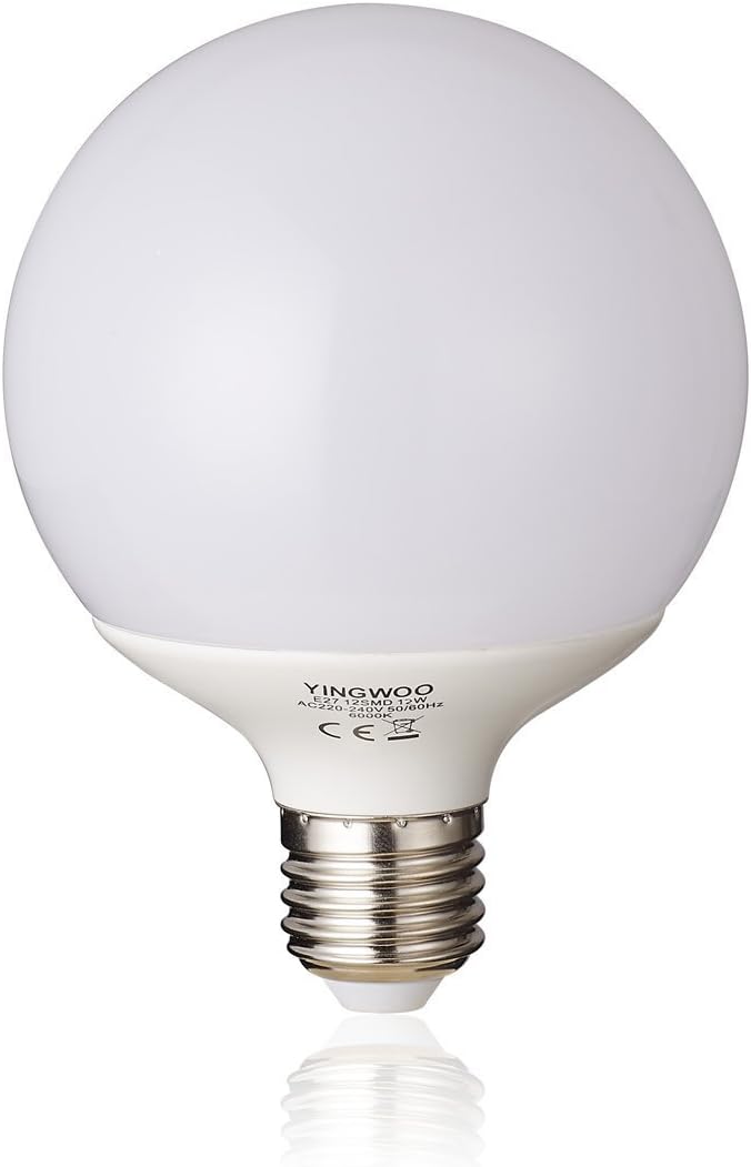 Lighting Lamp led Bulbs Natural Globe Lights Large Screw Cap G120 12W E27 AC Cool White 6000k Warm White 3000k 1000LM Decorative Bulb 30000H Life 220V 240V[Energy Class A++] [Energy Class A++]