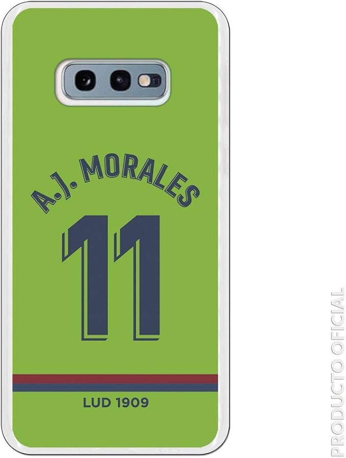 La Casa De Las Carcasas Carcasa Oficial Levante Union Deportiva A J Morales 3a Equipacion Ss18 Para Samsung Galaxy S10e Amazon Es Electronica