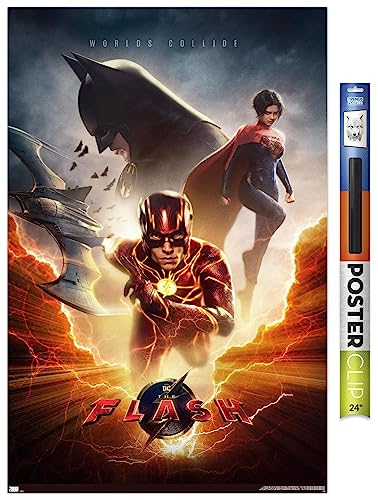 Trends International DC Comics Movie The Flash - Trio One Sheet Wall Poster, 34…