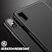 CASEKOO iPhone X Case Ultra Thin Slim Fit Case Hard Protective Anti-Scratch Matte Surface with Excellent Grip Compatible with iPhone iPhone X [Shell Series]-Black