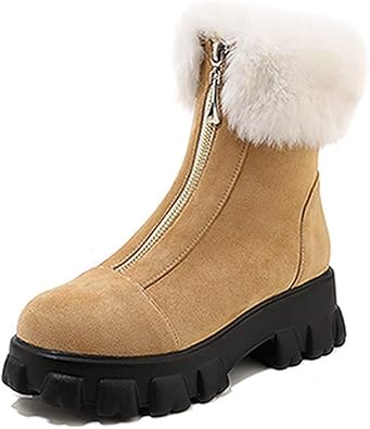 Shearling boots women's shoes Clearance