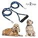 Dog Leash 2 Dogs,Focuspet Double Dog Leash 4.6 ft 2 Way No Tangle Coupler Double Pet Dog Lead Leash Twin Large Medium Small Dogs