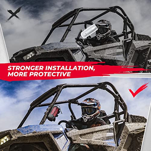 Kemimoto Golf Cart Speaker Mount Portable UTV Speaker Holder Cup Holder