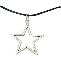 Ankexin Stylish Star Pendant Necklace for Men Women Y2K Hip