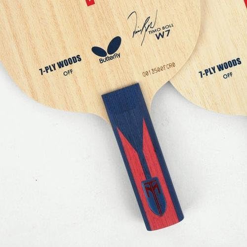 WOMUL 1PCS Butterfly Timo Boll W7 Blade Shakehand (ST/FL) Table Tennis Paddles Ping Pong
