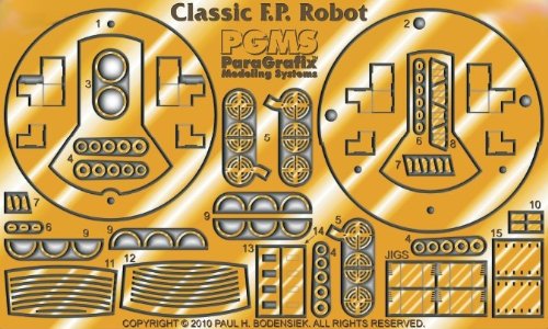 1/12 Forbidden Planet: Robby the Robot Photo-Etch Set for PLL