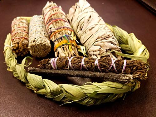 Smudging Collectors Pack (7 Different Sticks) Sage, Copal, Mugwort, Lavender, Sweetgrass, etc.