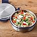 LunchBot Salad Bowl Lunch Container - 3 Cup - Leak Proof Lid - Stainless Steel Inside - Not Insulated - BPA Free, Dishwasher Safe - Navy - 3 cup