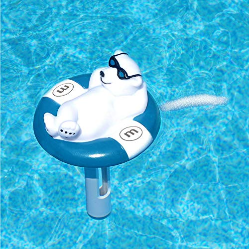 Milliard Floating Pool Thermometer Polar Bear [Upgraded Design], Large Size String Outdoor/Indoor Swimming Pools, Hot Tub, Spa, Jacuzzi and Pond - Thumbnail 2