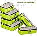 ZOMAKE 6 Set Packing Cubes for Travel - Lightweight Luggage Packing Organizer Travel Accessories
