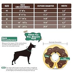 Dog Cone Collar for Small Medium Large Dogs for