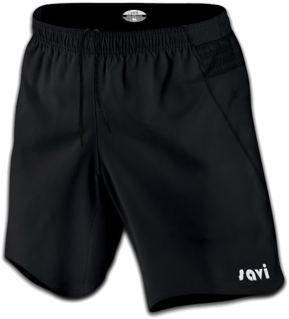 2 Pairs of Football Shorts - Black - Size M - Training Rugby Gym Running Jogging PE MENS YOUTH WOMEN