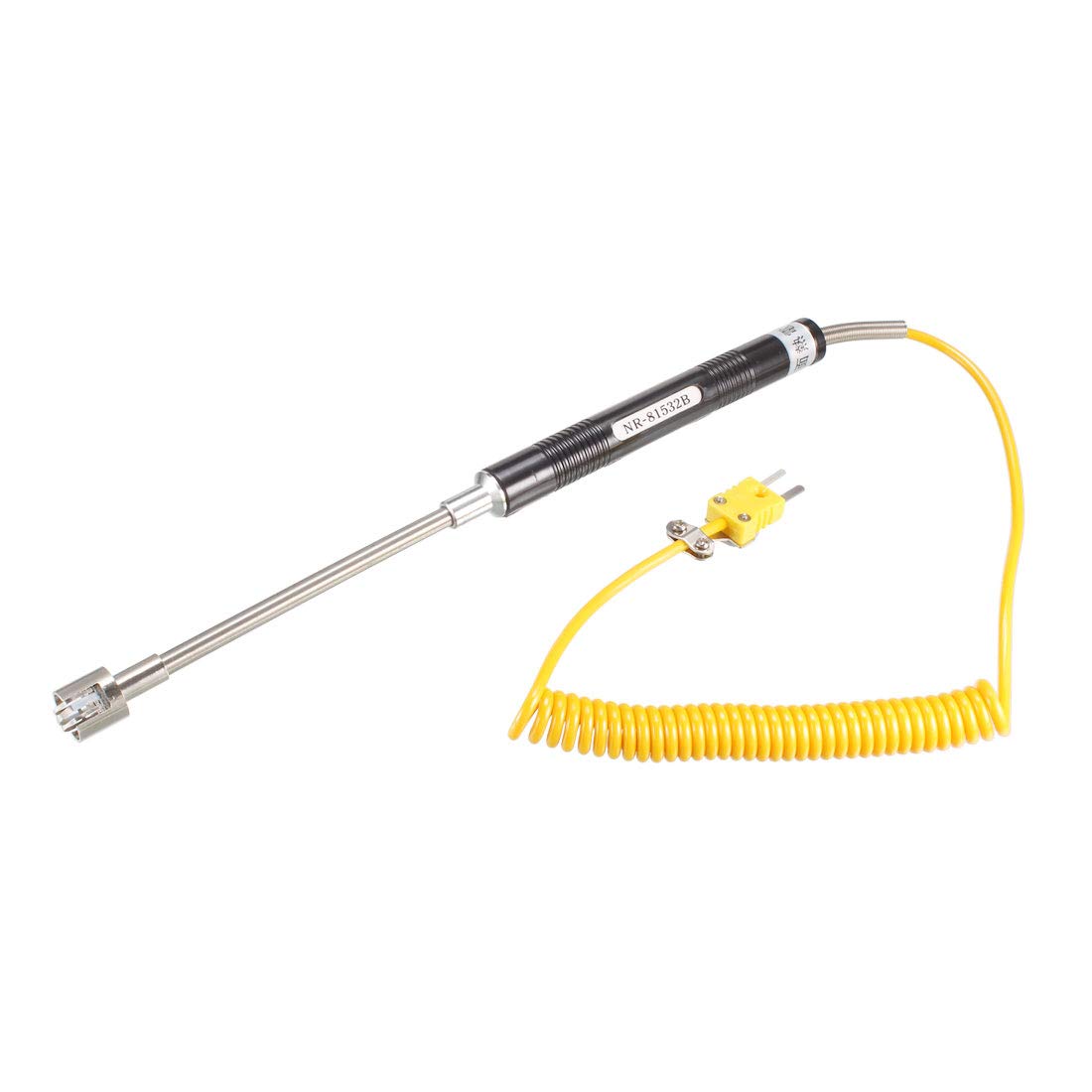 sourcingmap NR-81532B -50 to 500C K Type Handheld Surface Thermocouple Probe for Digital Thermometer