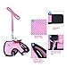 Small Animals Harness and Leash Adjustable Soft Mesh Small Pet Harness with Safe Bell, No Pull Comfort Padded Vest Durable Nylon Harness All Season for Rats,Guinea Pig and Hamster